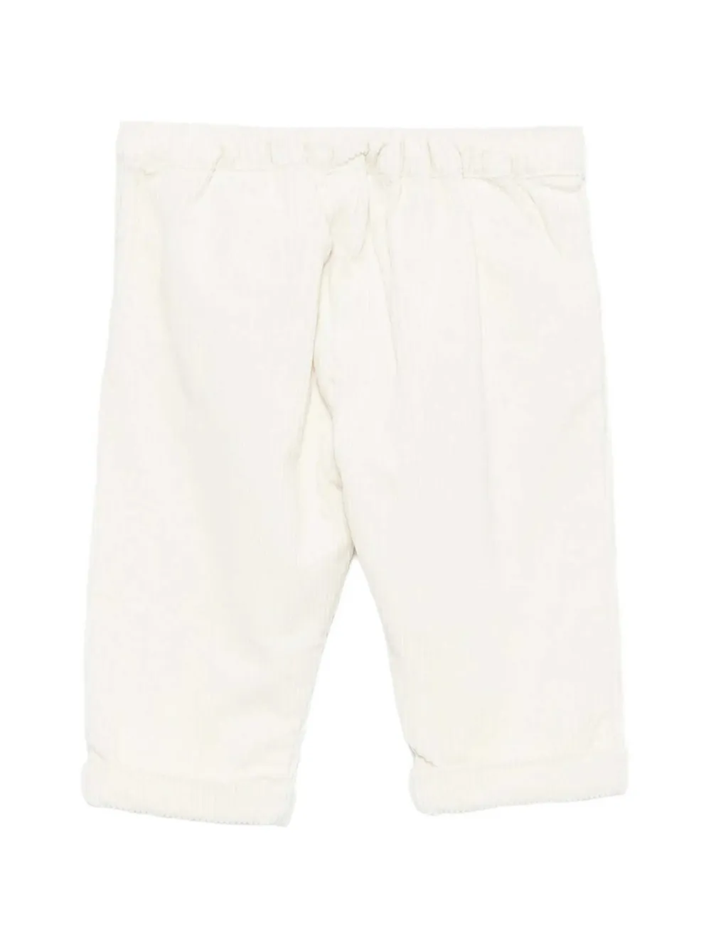 Tartine Et Chocolat pleated corduroy trousers Wit
