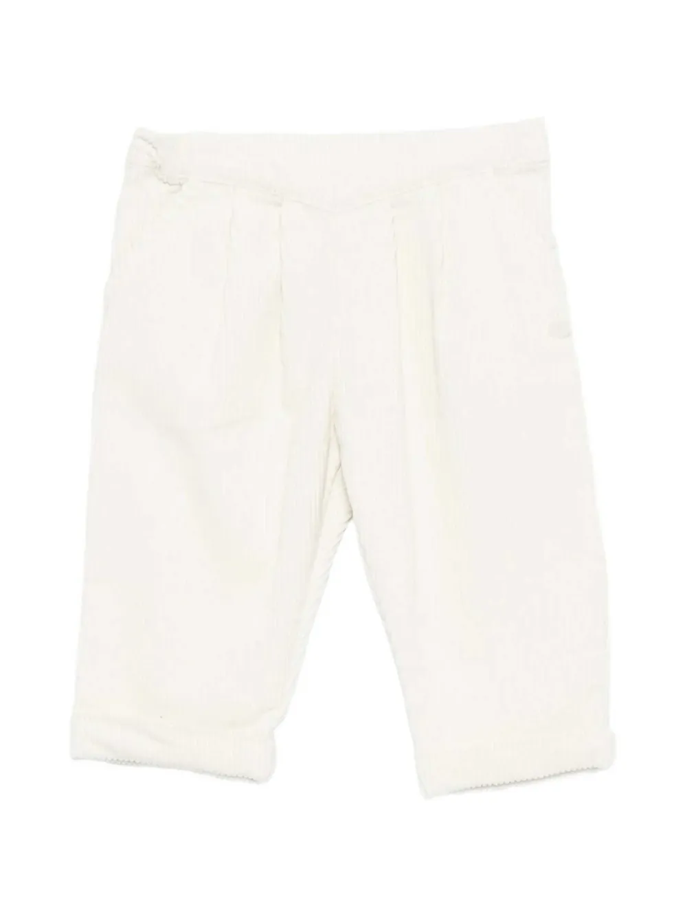 Tartine Et Chocolat pleated corduroy trousers - Bianco