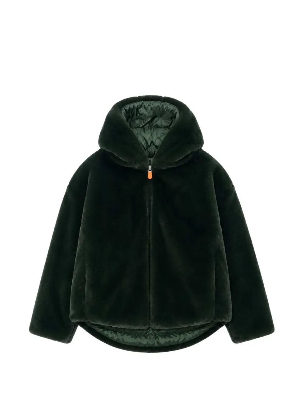 Save The Duck Kids Akiko reversible hooded coat - Verde