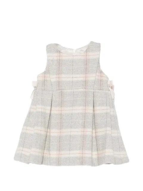 Tartine Et Chocolat check bow-detail dress