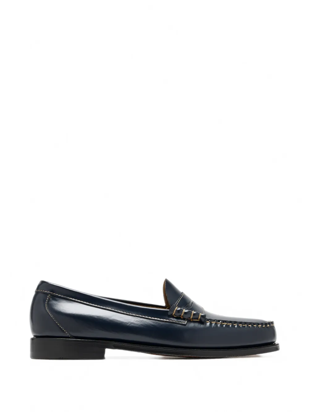 G.H.Bass Weejun Heritage Larson contrast-stitch loafers - Blu