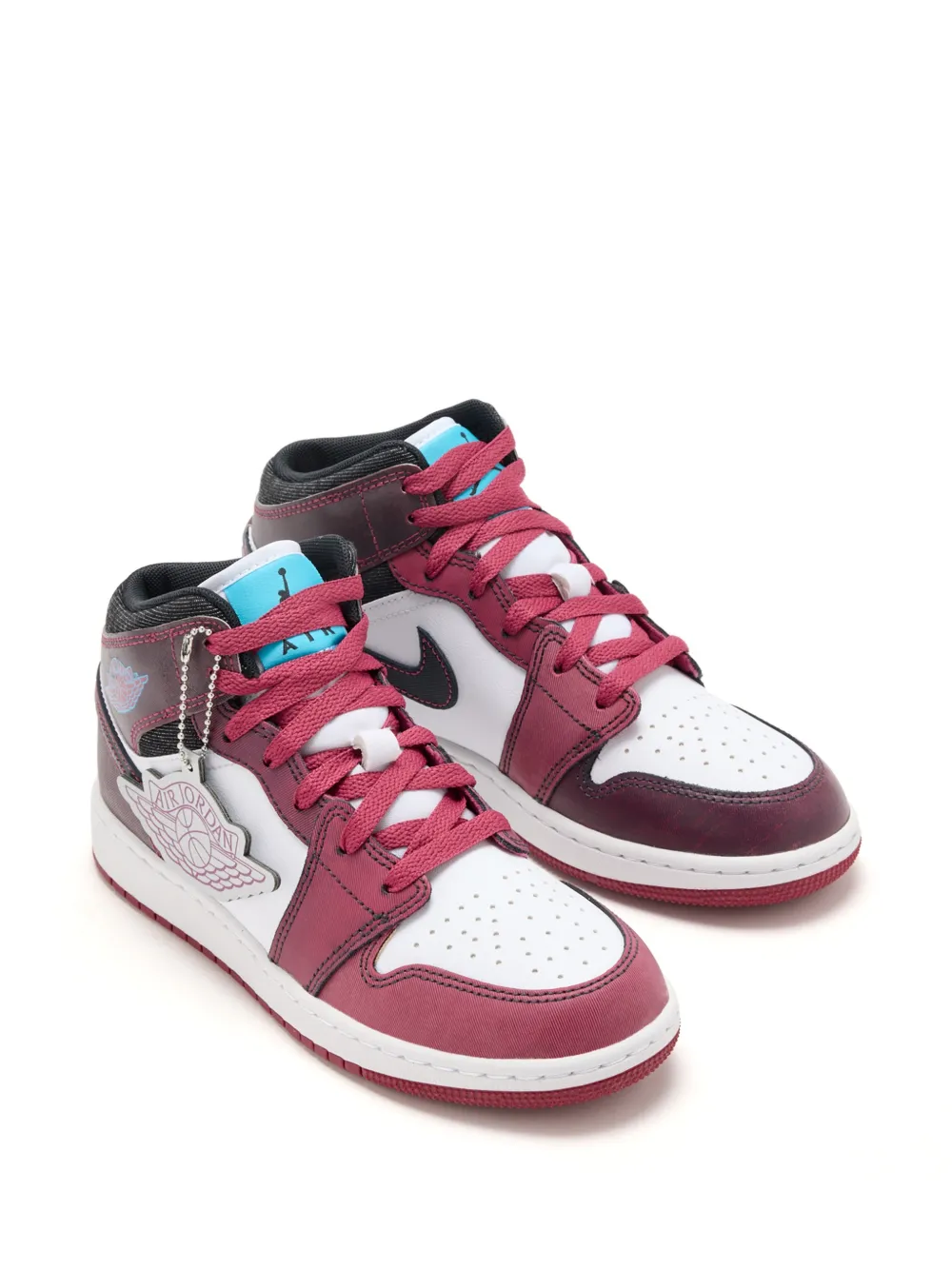 Nike Kids Air Jordan 1 Mid SE Sneakers - Schwarz
