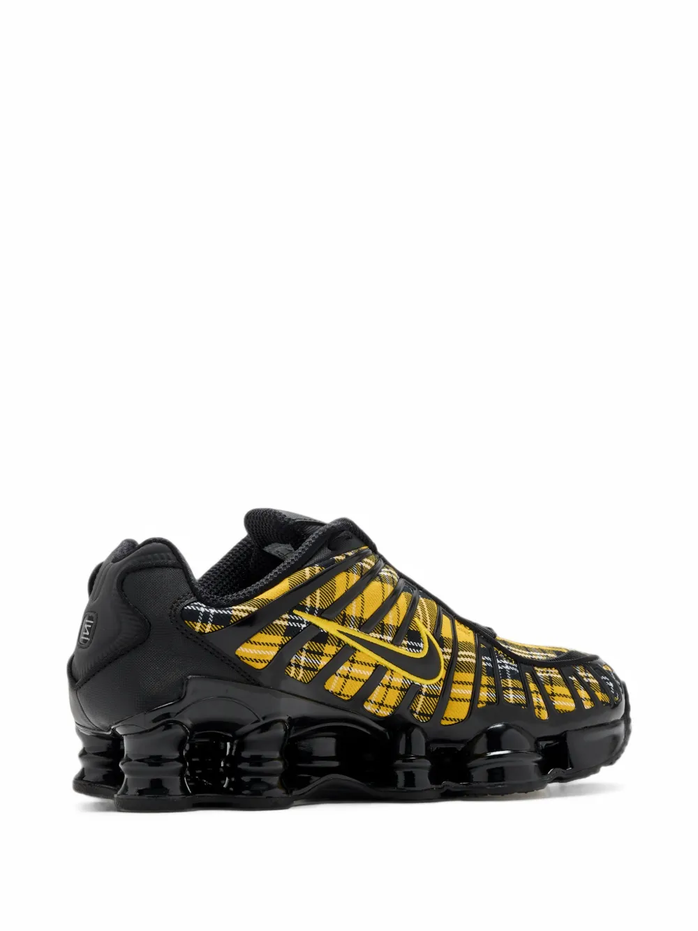 Nike Shox TL plaid sneakers Zwart