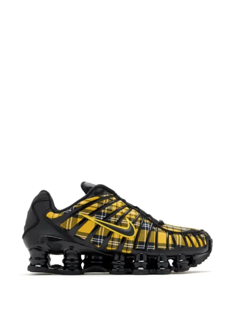 Nike Shox TL plaid sneakers