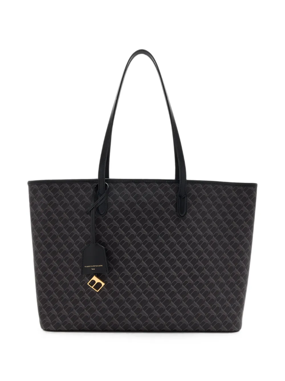 TAMMY & BENJAMIN monogram-print shoulder bag