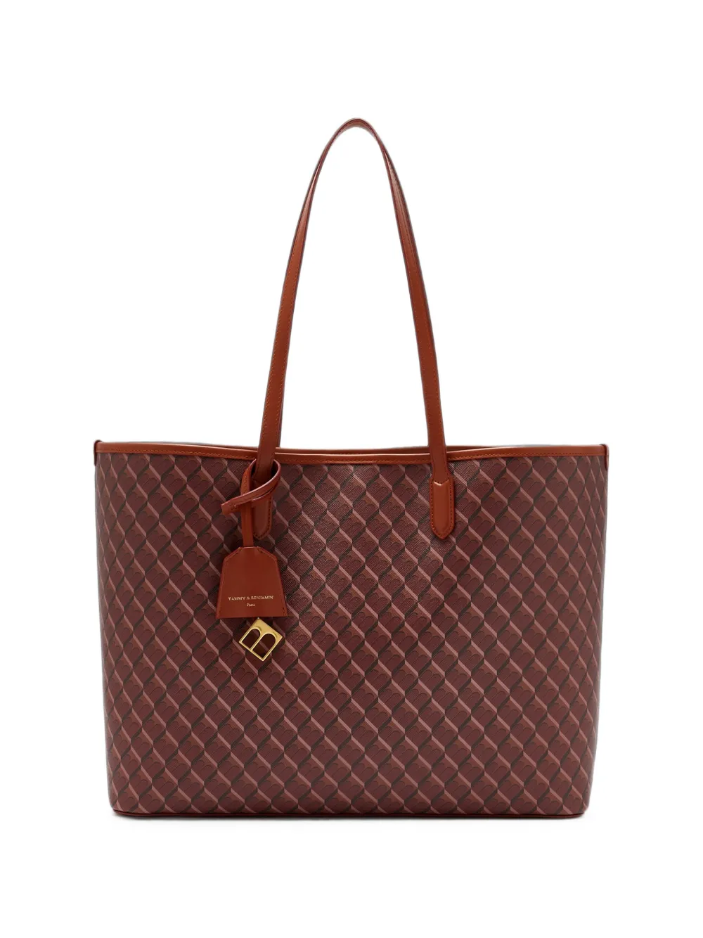 TAMMY & BENJAMIN monogram-print Shopper tote bag