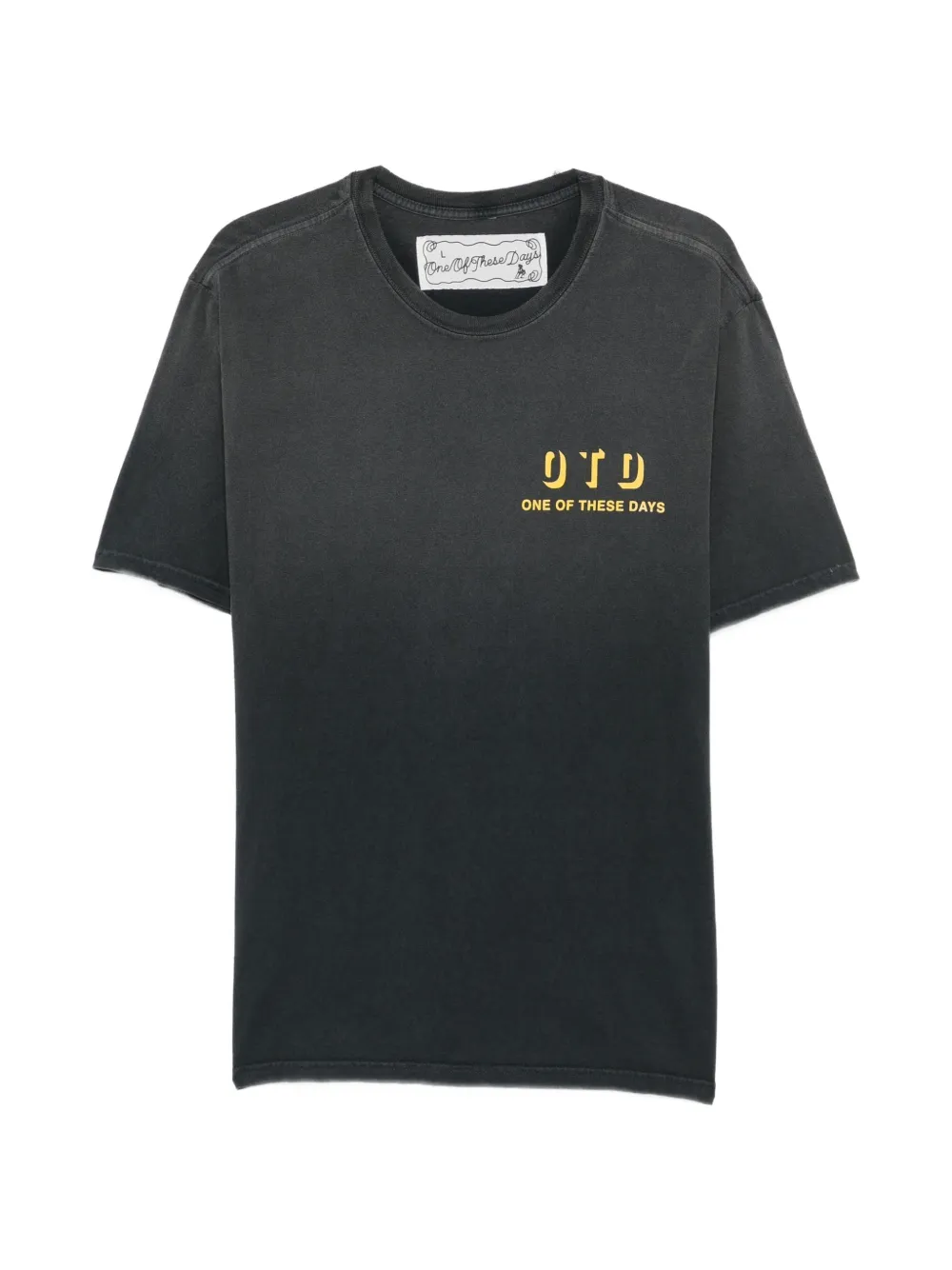 One Of These Days logo-print cotton T-shirt