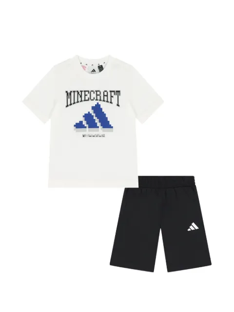 adidas Kids traje deportivo con estampado gráfico en colaboración con Minecraft