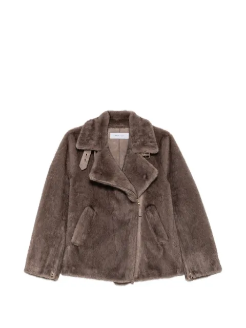 BULLY faux-fur buckle-collar jacket