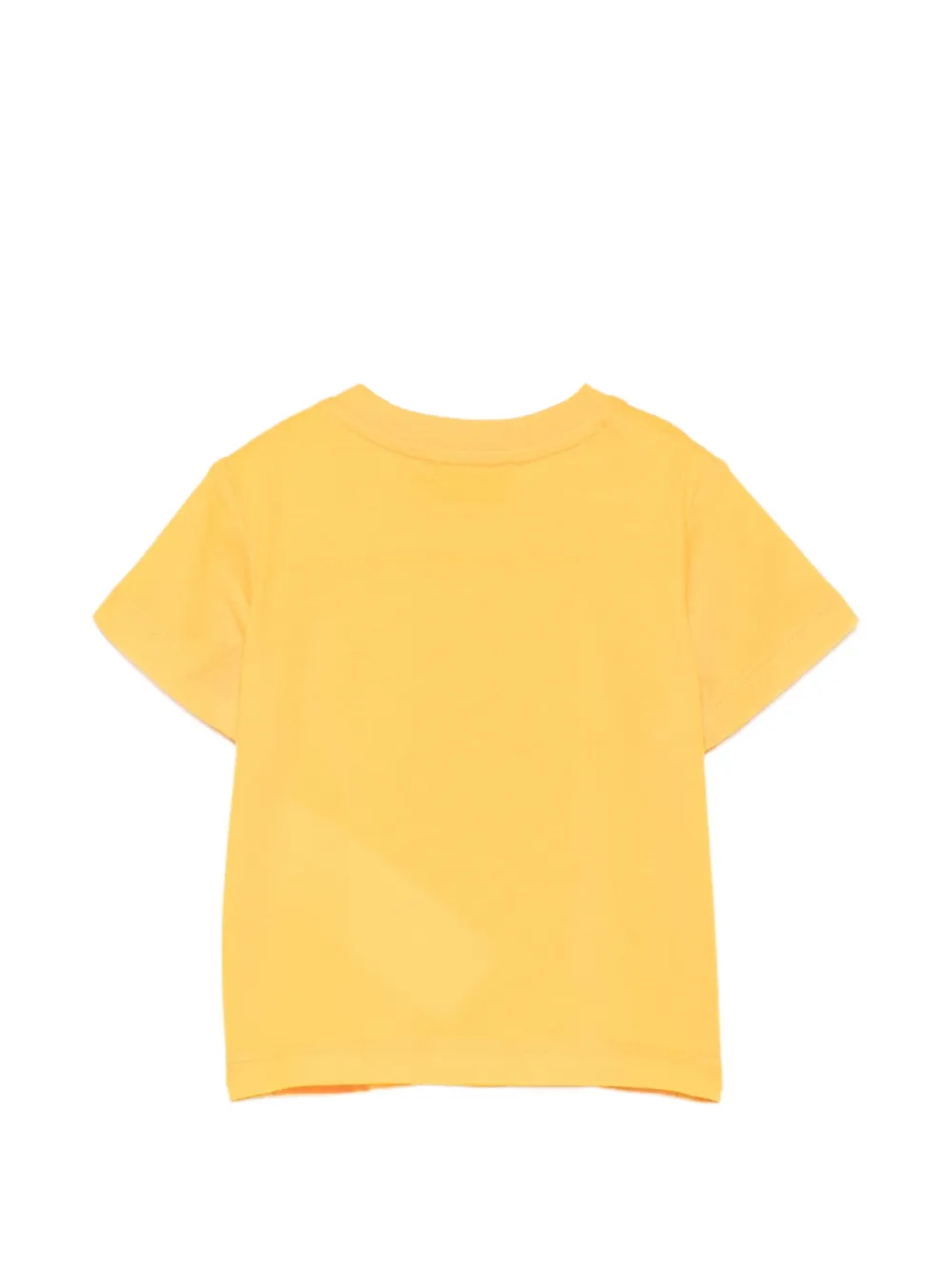 Moschino Kids T-shirt met print Geel