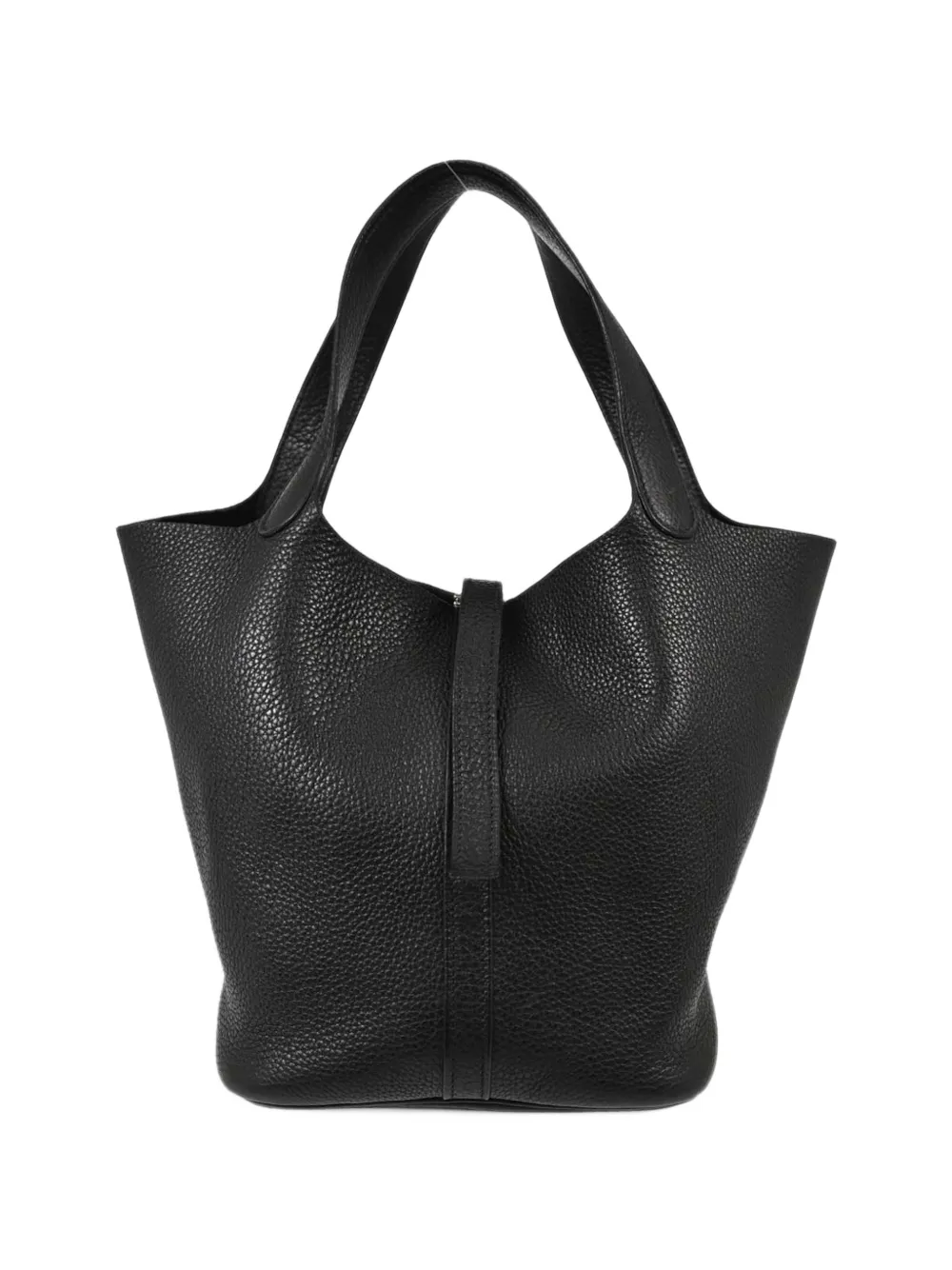 Hermes 2009 Picotin 26 Gm Handbag In Black