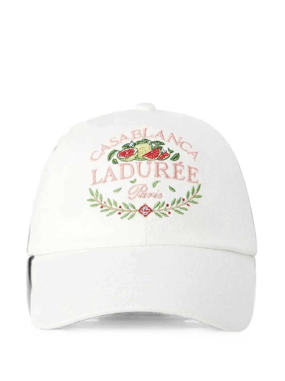 Casablanca x Ladurée embroidered cap