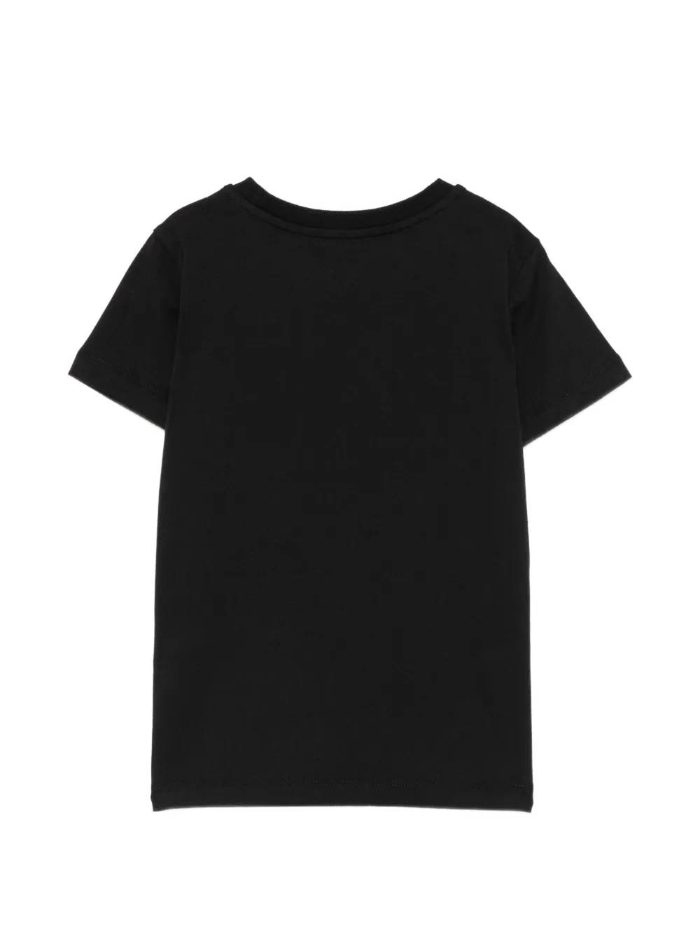 Moschino Kids T-shirt met print Zwart