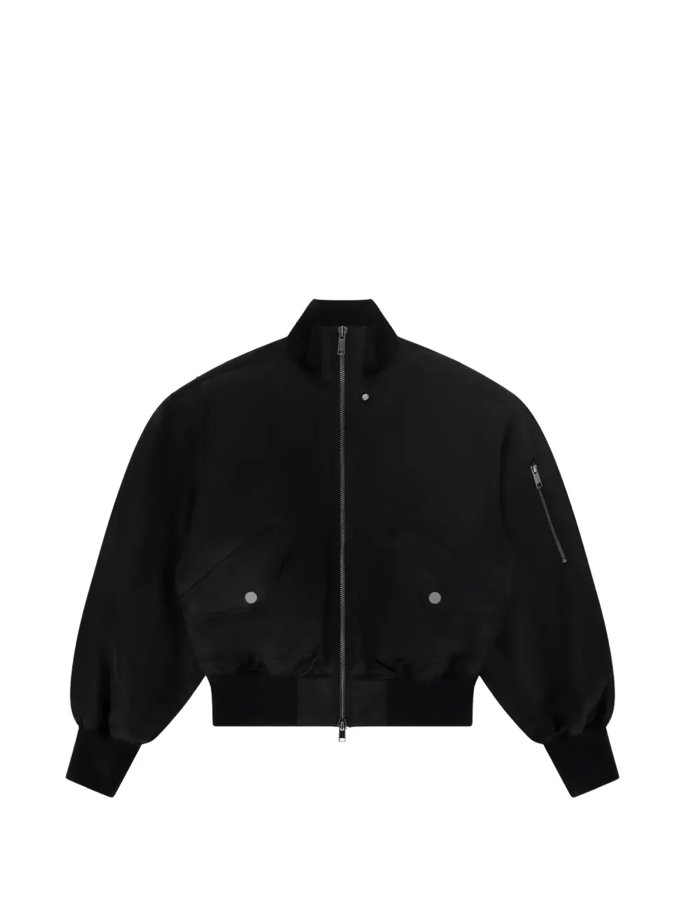 Entire Studios Echo Bomber Jacket In Black