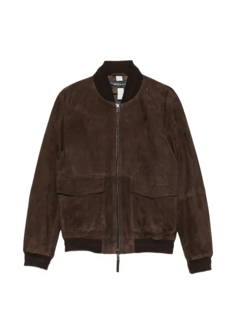 BULLY suede bomber jacket