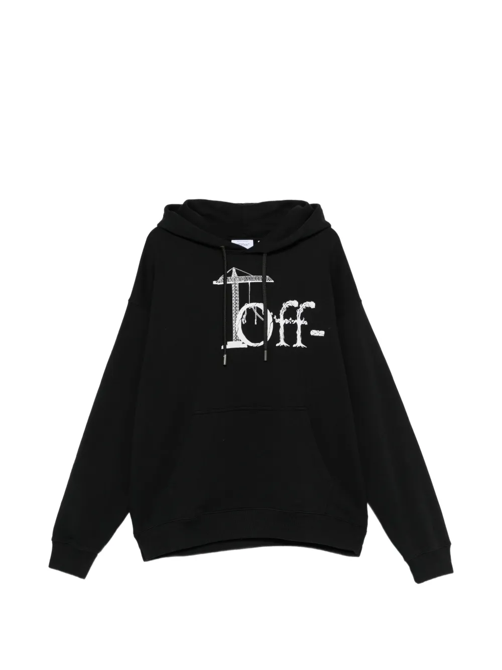 Off-White Shared Logo Skate hoodie - Black