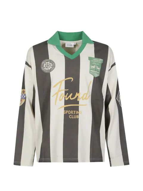 FOUND striped long-sleeved T-shirt