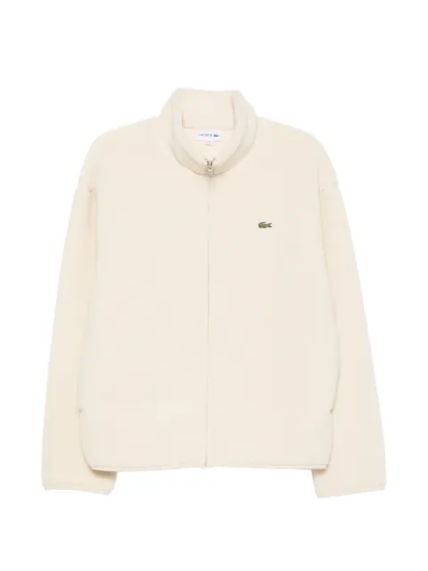 Lacoste logo-patch jacket