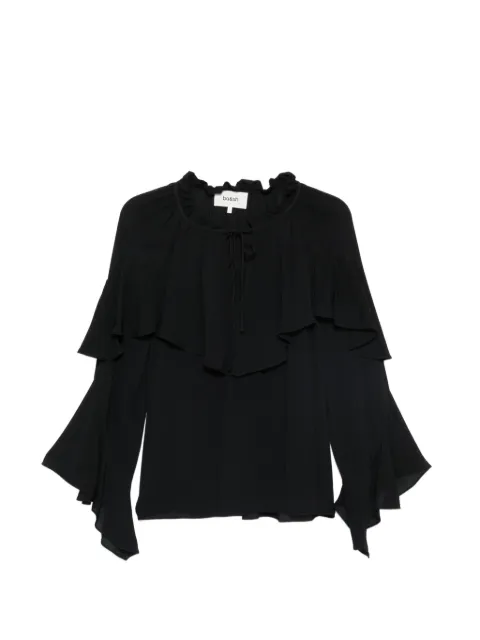 Ba&Sh Betty ruffled long-sleeve blouse