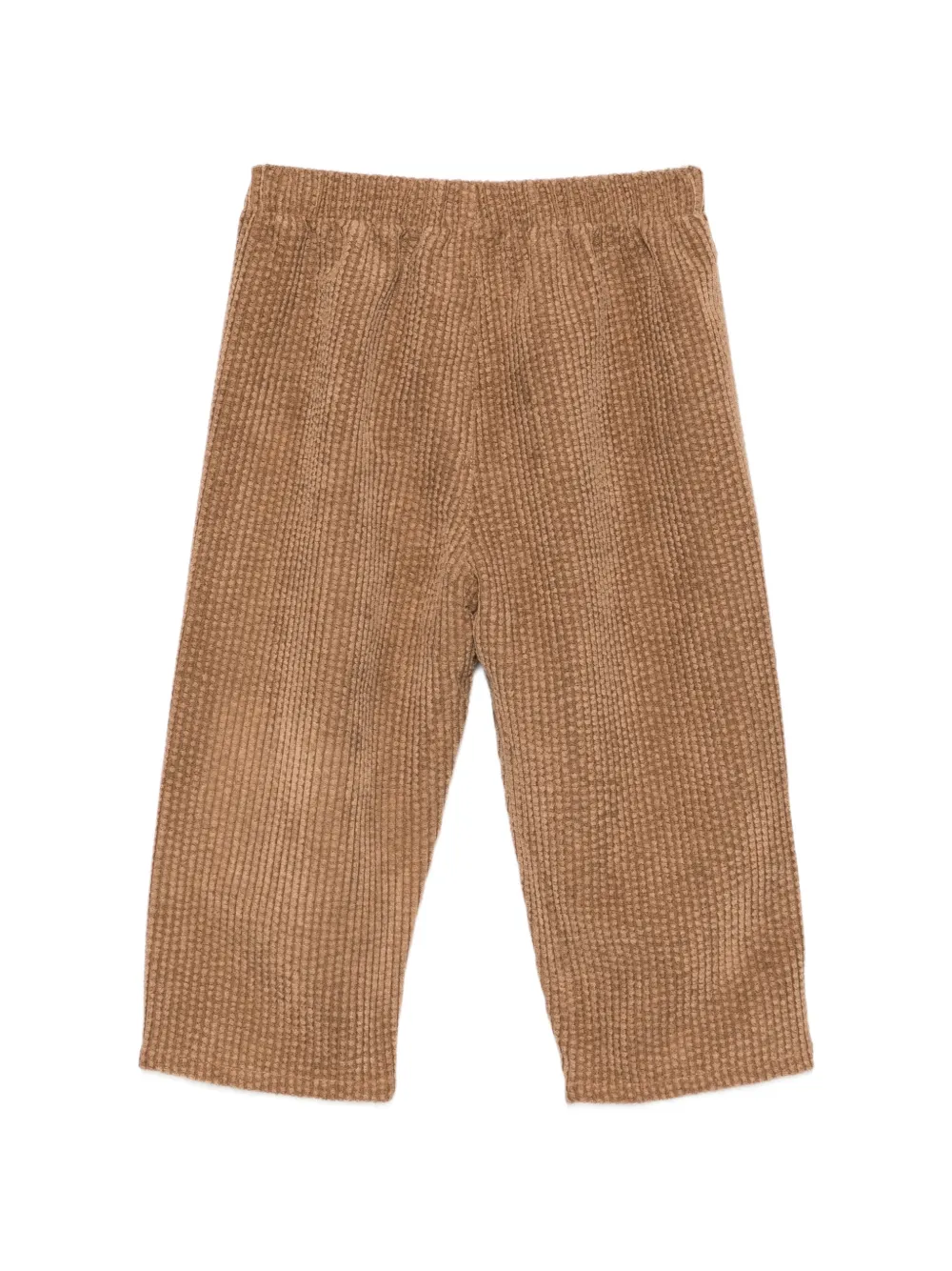 TEDDY & MINOU Broek met ribfluwelen effect Bruin