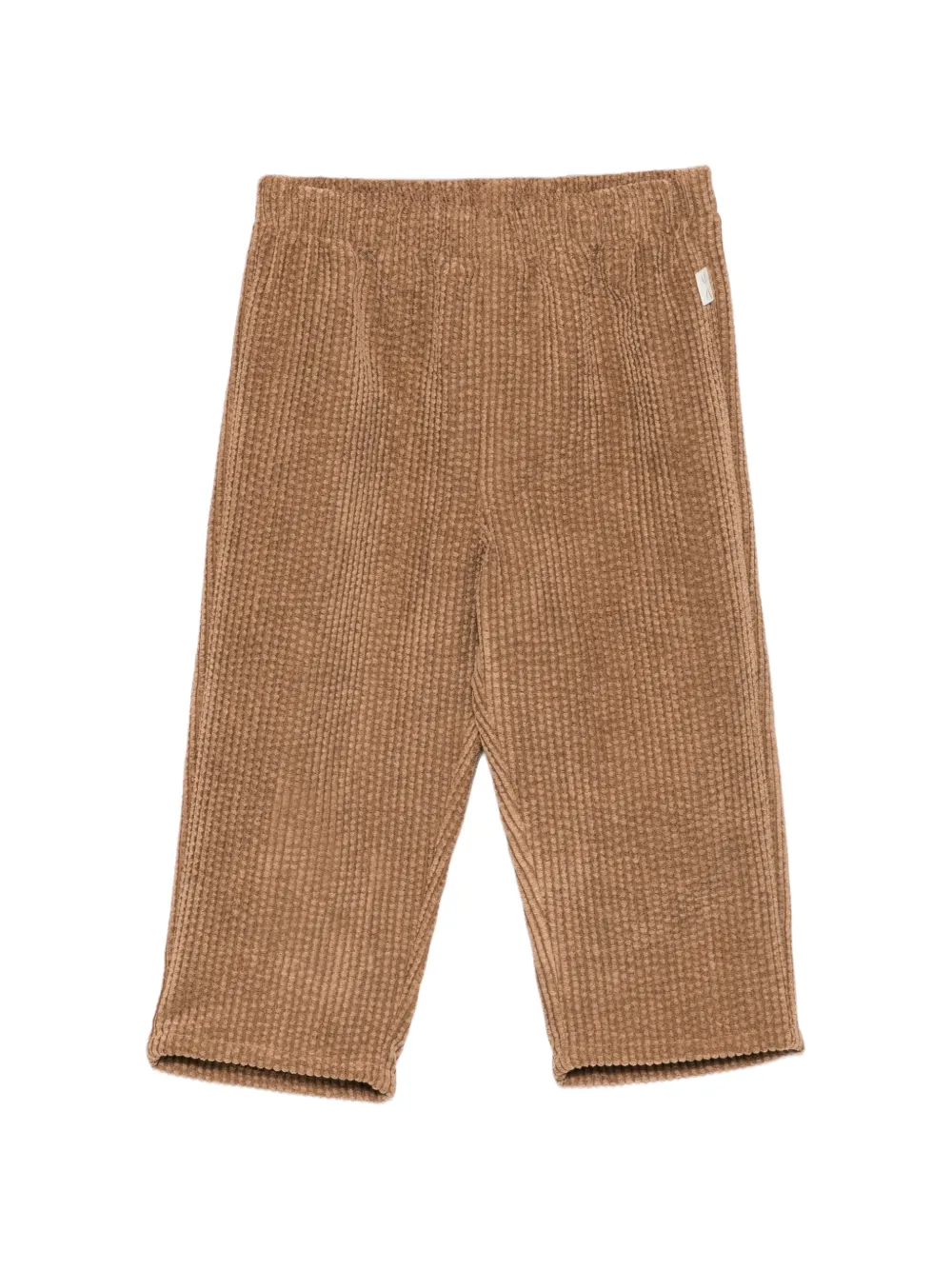 TEDDY & MINOU Broek met ribfluwelen effect Bruin