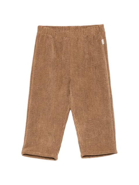 TEDDY & MINOU corduroy-effect trousers