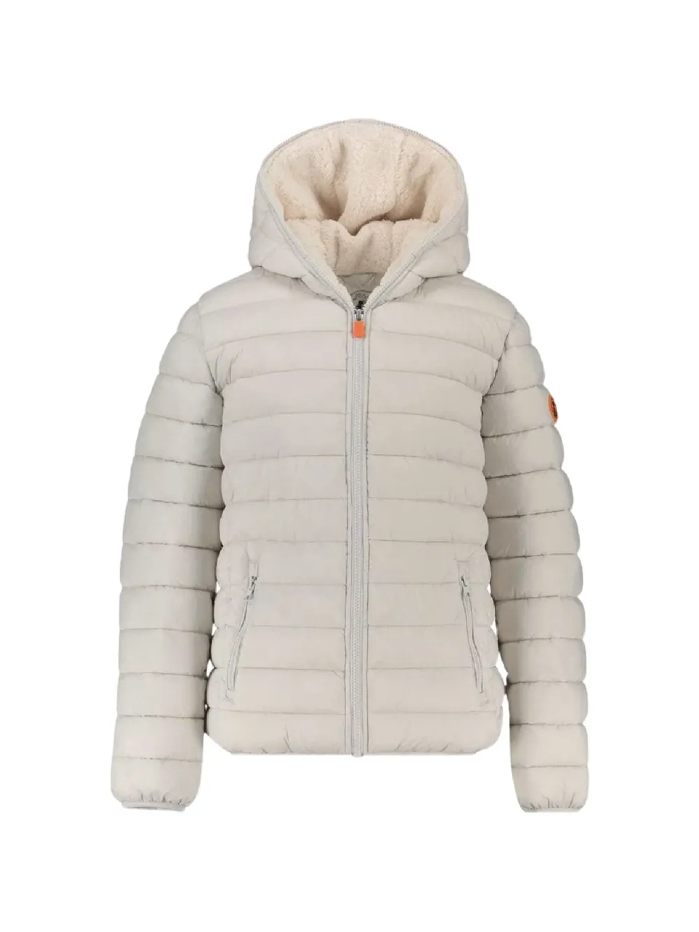 Save The Duck Kids Finnegan hooded quilted jacket Wit