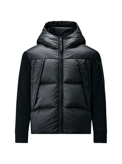 C.P. Company Kids U16 padded panelled down jacket