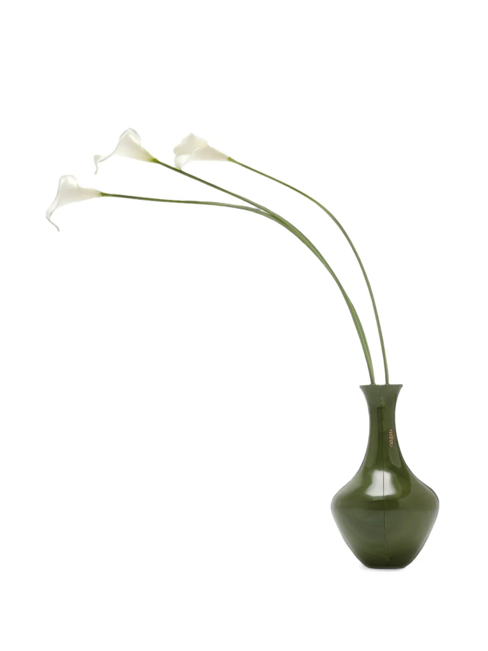 Cult Gaia Calla XL clutch - Verde