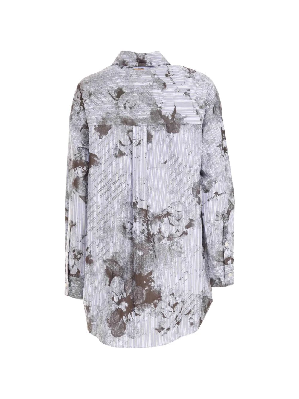 Just Cavalli Blouse met bloemenprint Blauw