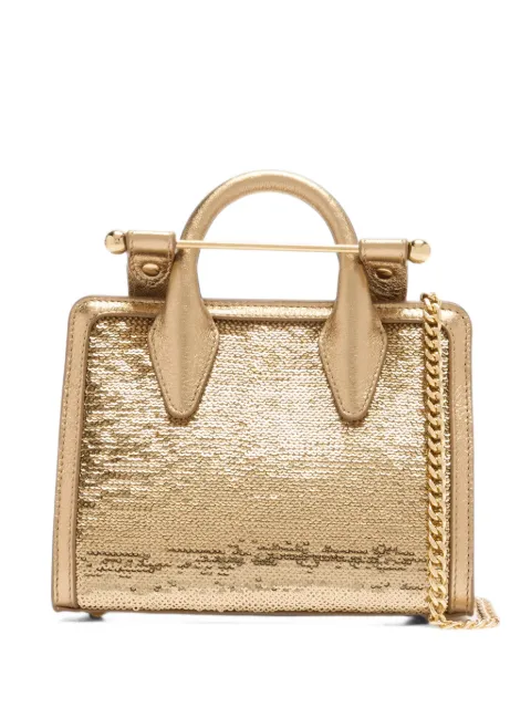 Strathberry Nano Tote sequin-embellished tote bag