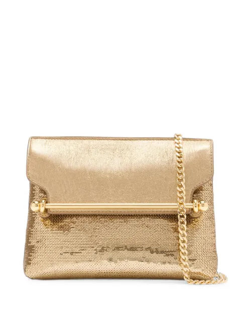 Strathberry Mini Stylist sequin-embellished crossbody bag