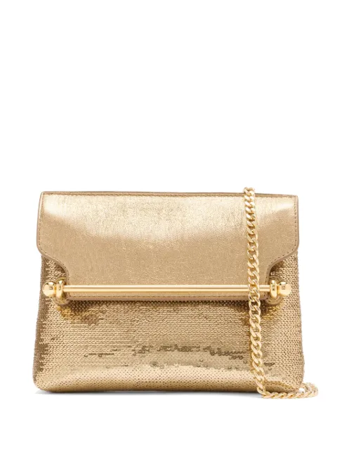 Strathberry Mini Stylist sequin-embellished crossbody bag