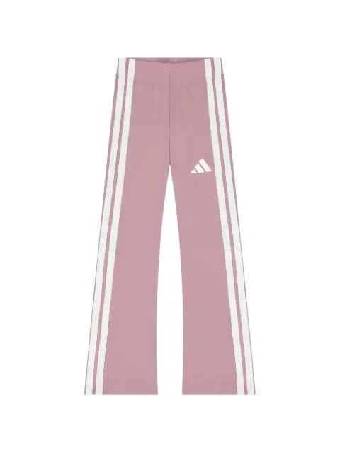 adidas Kids logo-print flared pants