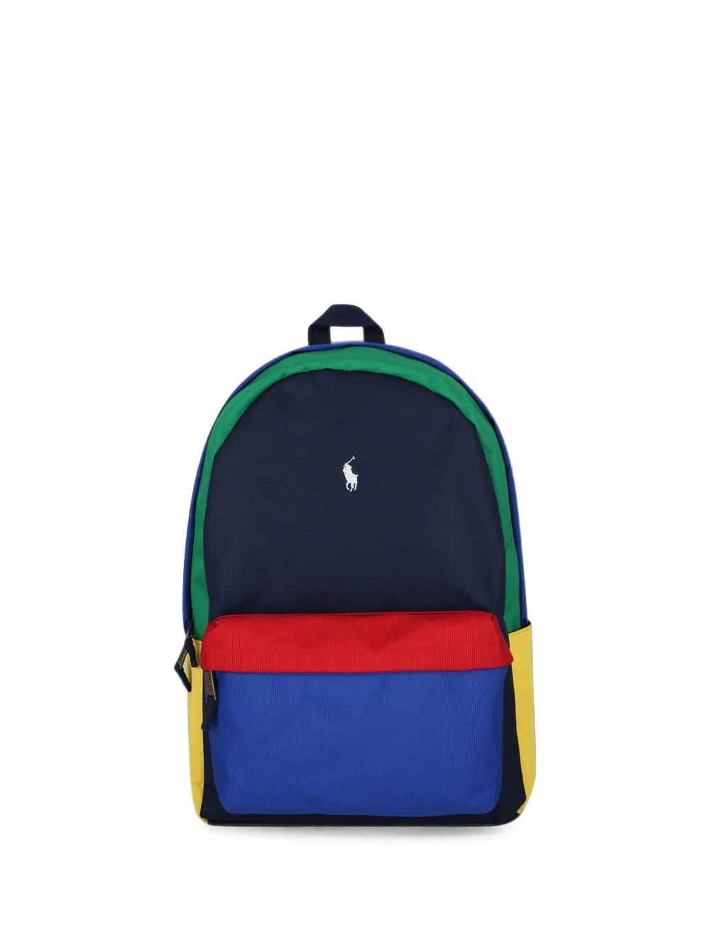 POLO RALPH LAUREN KIDS Rucksack in Colour-Block-Optik - Blau