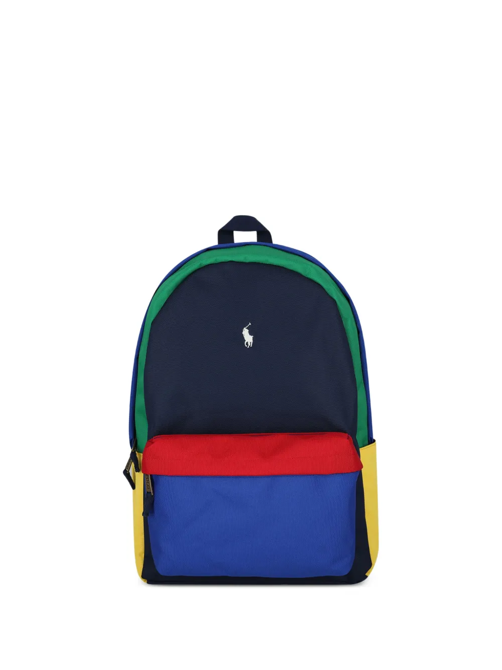 POLO RALPH LAUREN KIDS Rucksack in Colour-Block-Optik - Blau