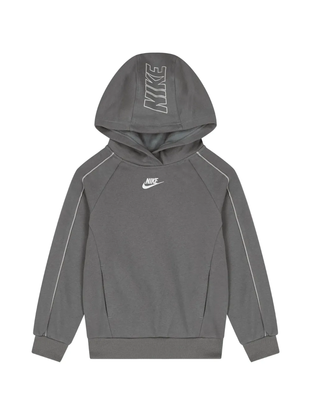Nike Kids piping-detail tracksuit Grijs