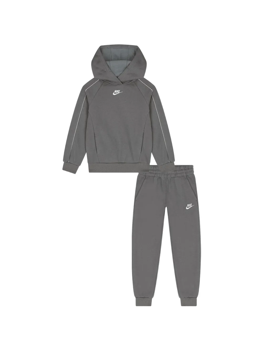 Nike Kids piping-detail tracksuit - Grigio
