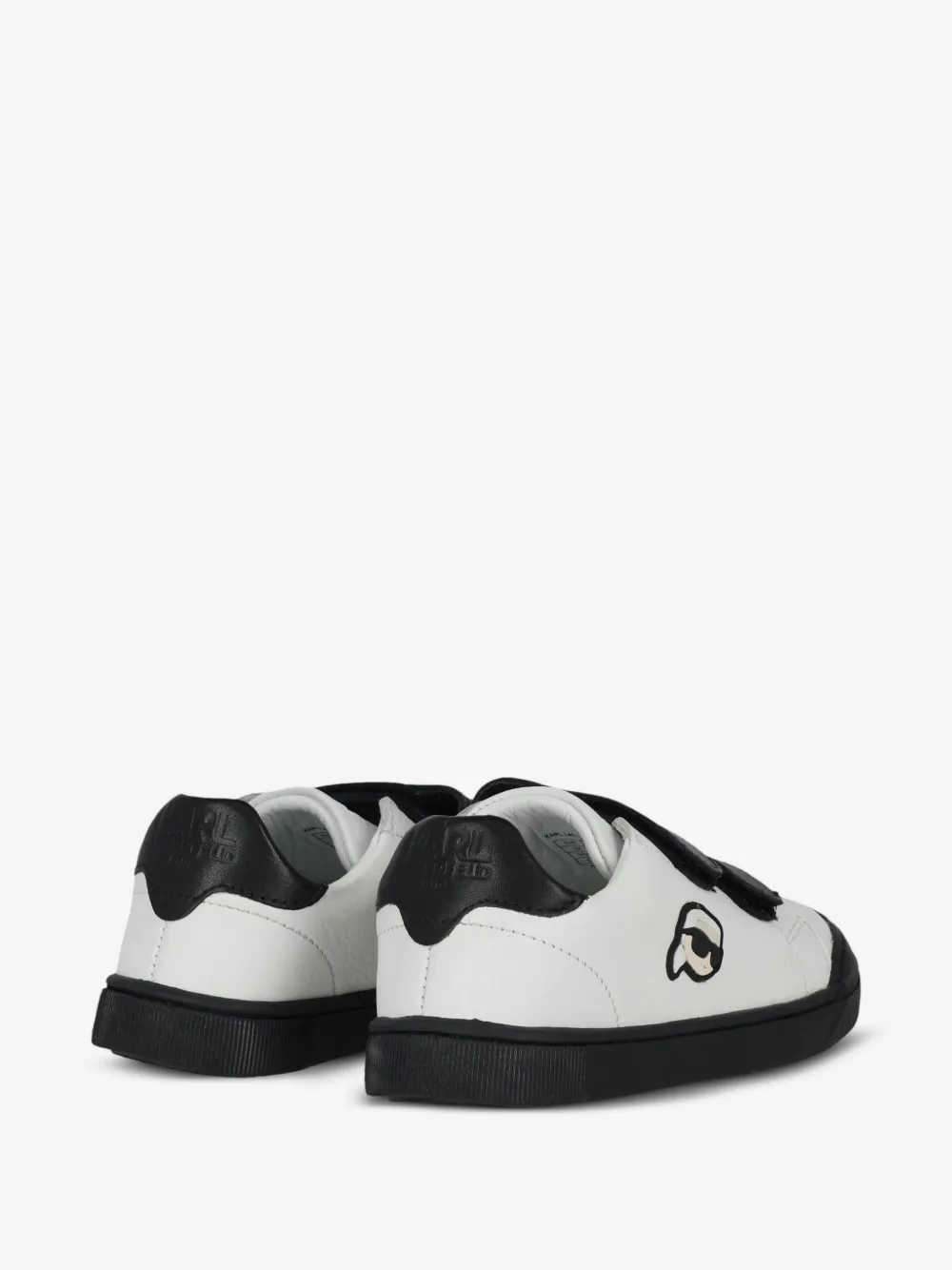 Karl Lagerfeld Kids 로고 패치 터치 스트랩 스니커즈