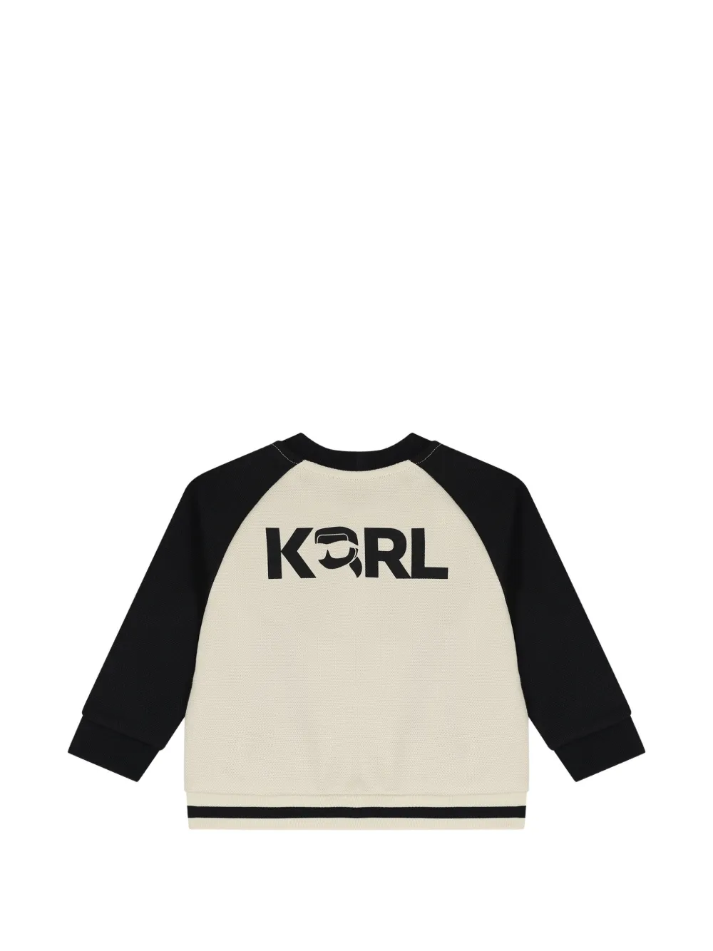 Karl Lagerfeld Kids Driedelig trainingspak met logo-print Wit