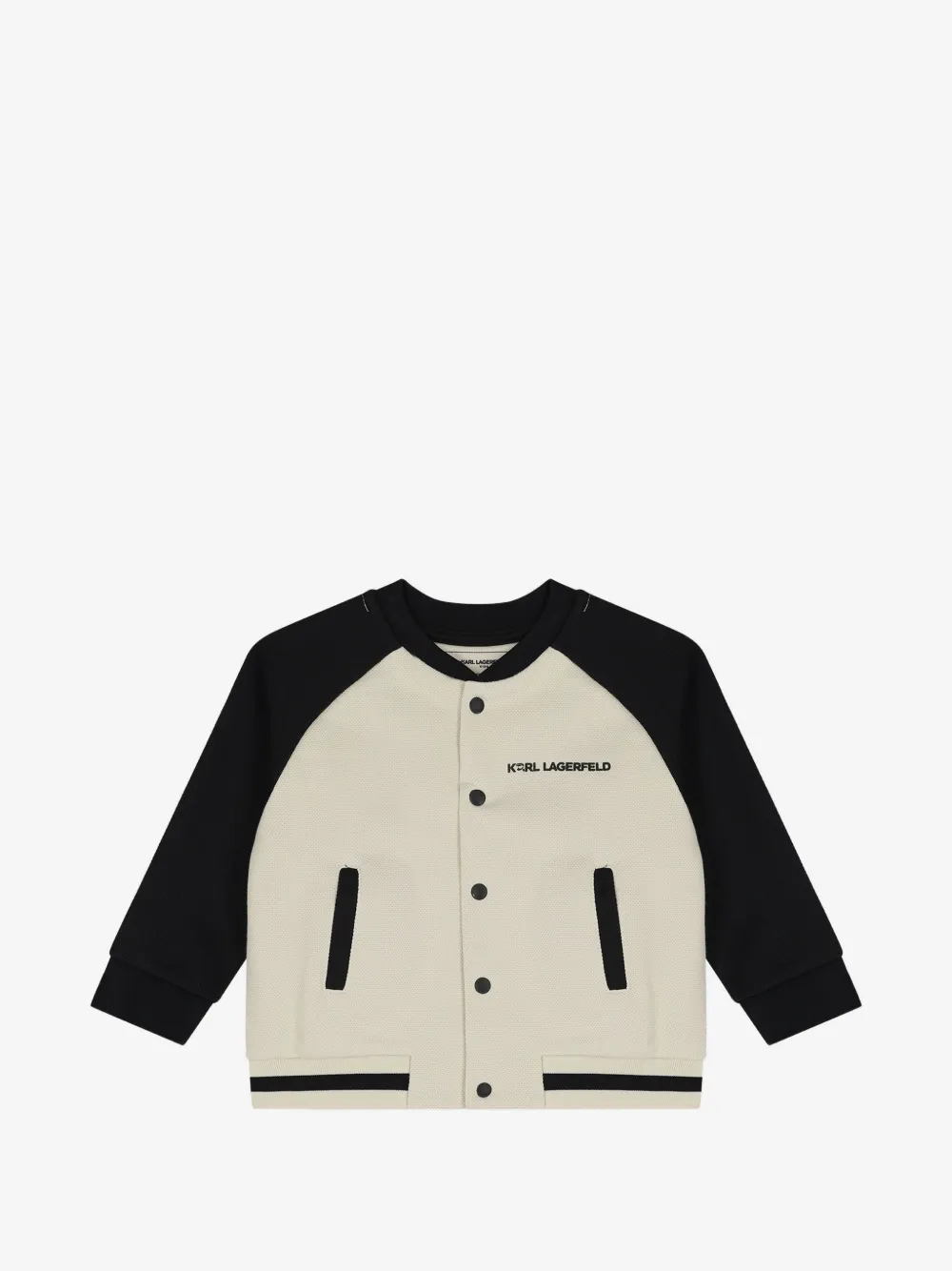 Karl Lagerfeld Kids 로고 프린트 트리플 세트 트랙수트
