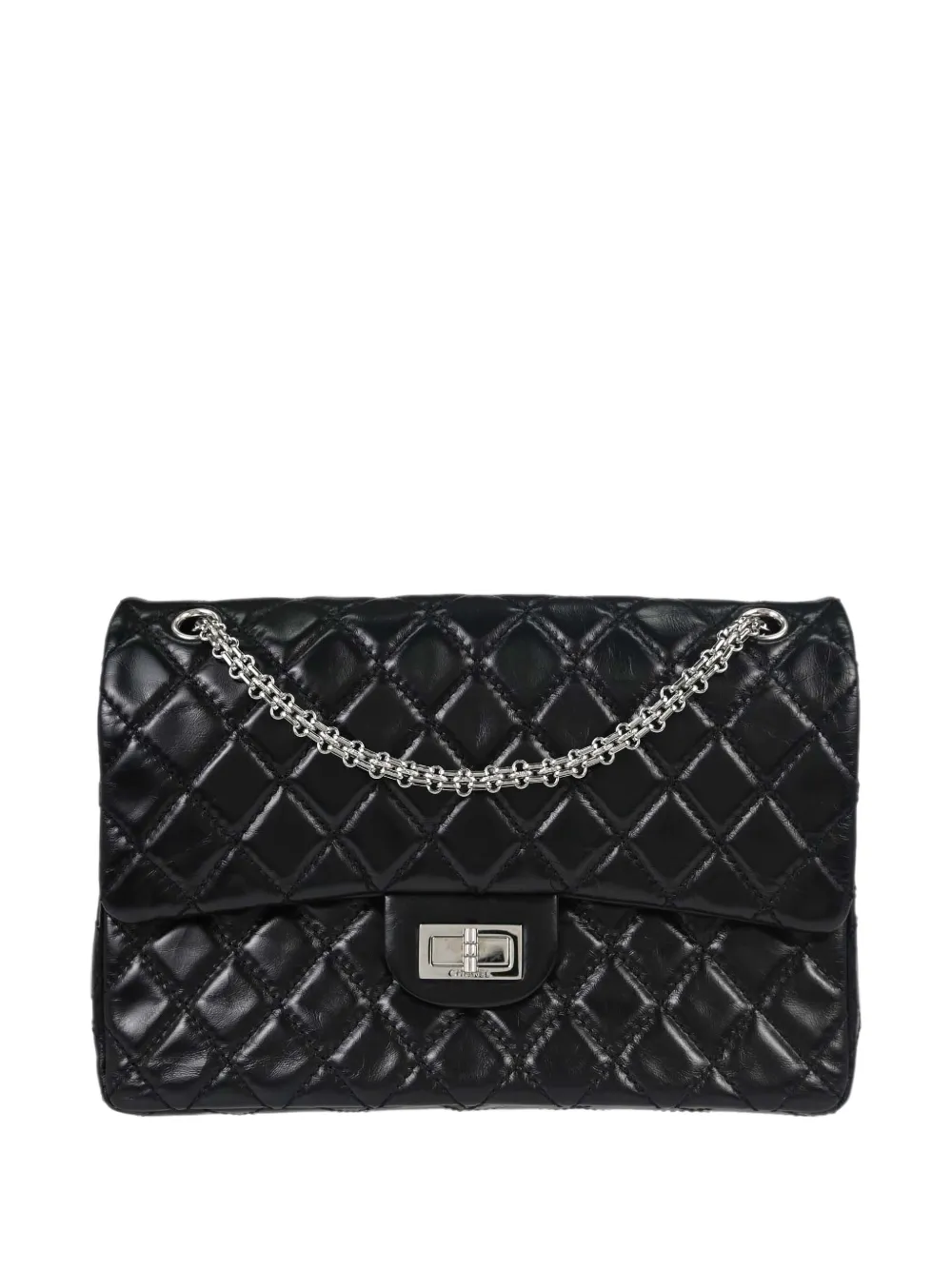 CHANEL Pre-Owned 2008 2.55 Reissue shoulder bag - Schwarz