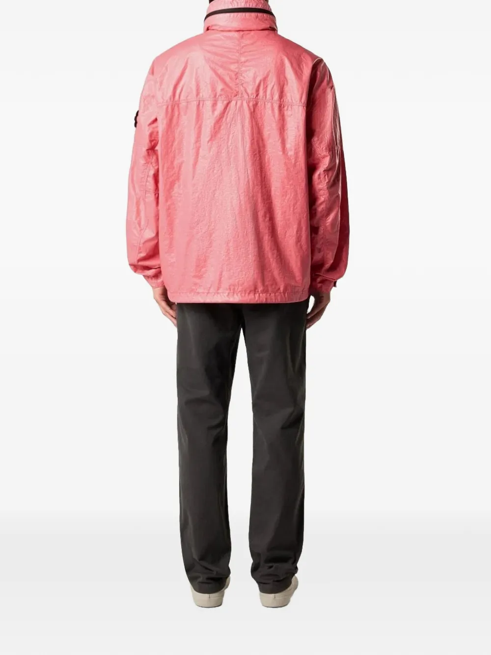 Stone Island Q100019 Light Nylon 3L-TC jack Roze