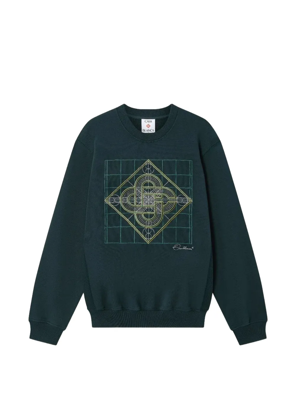 Casablanca geometric-print sweatshirt