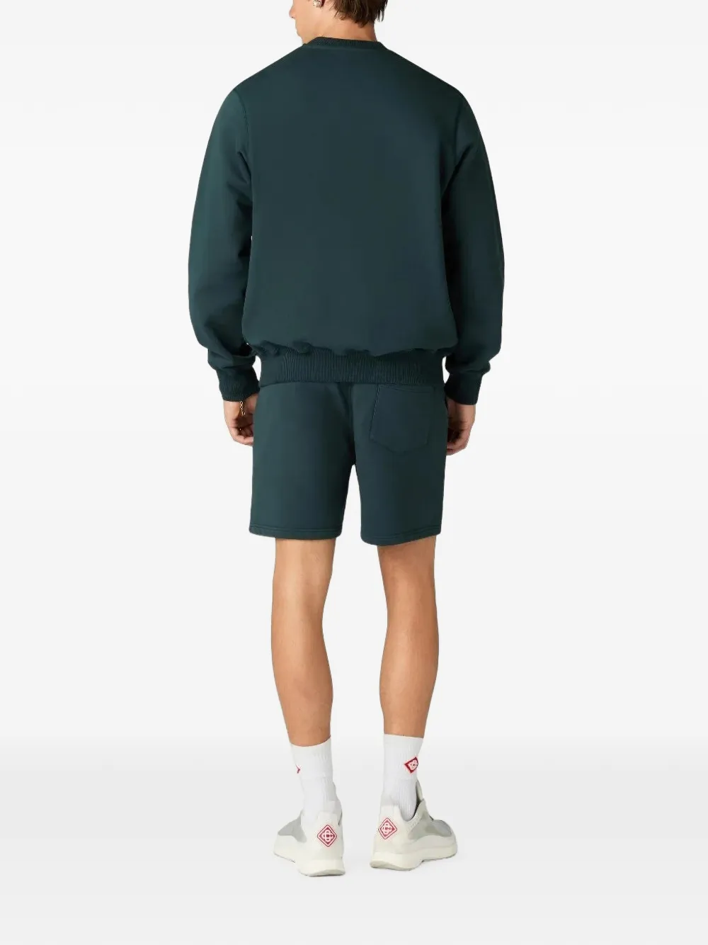 Casablanca geometric-print sweatshirt Groen