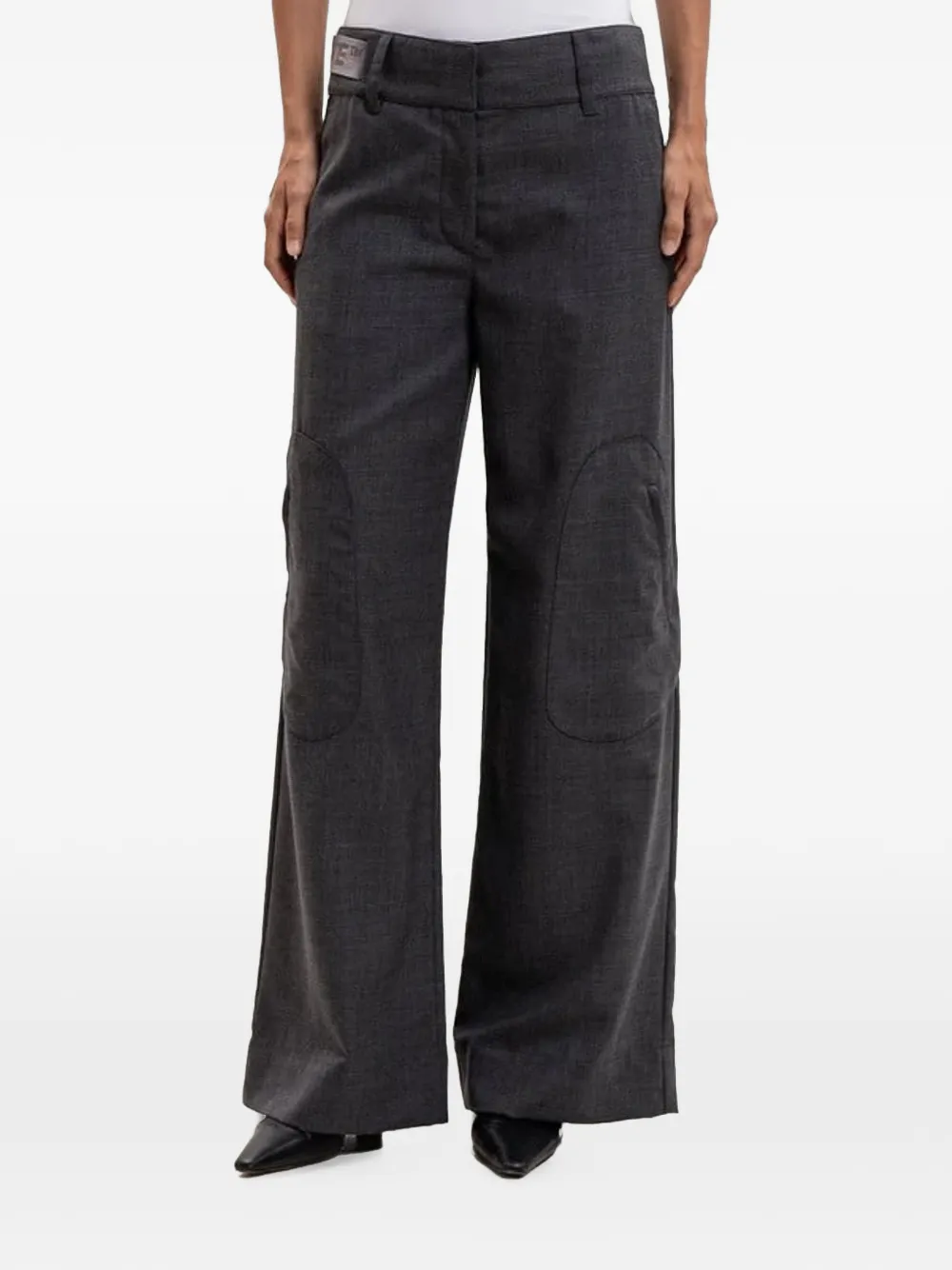 Off-White light-wool Industry Toybox pants Grijs