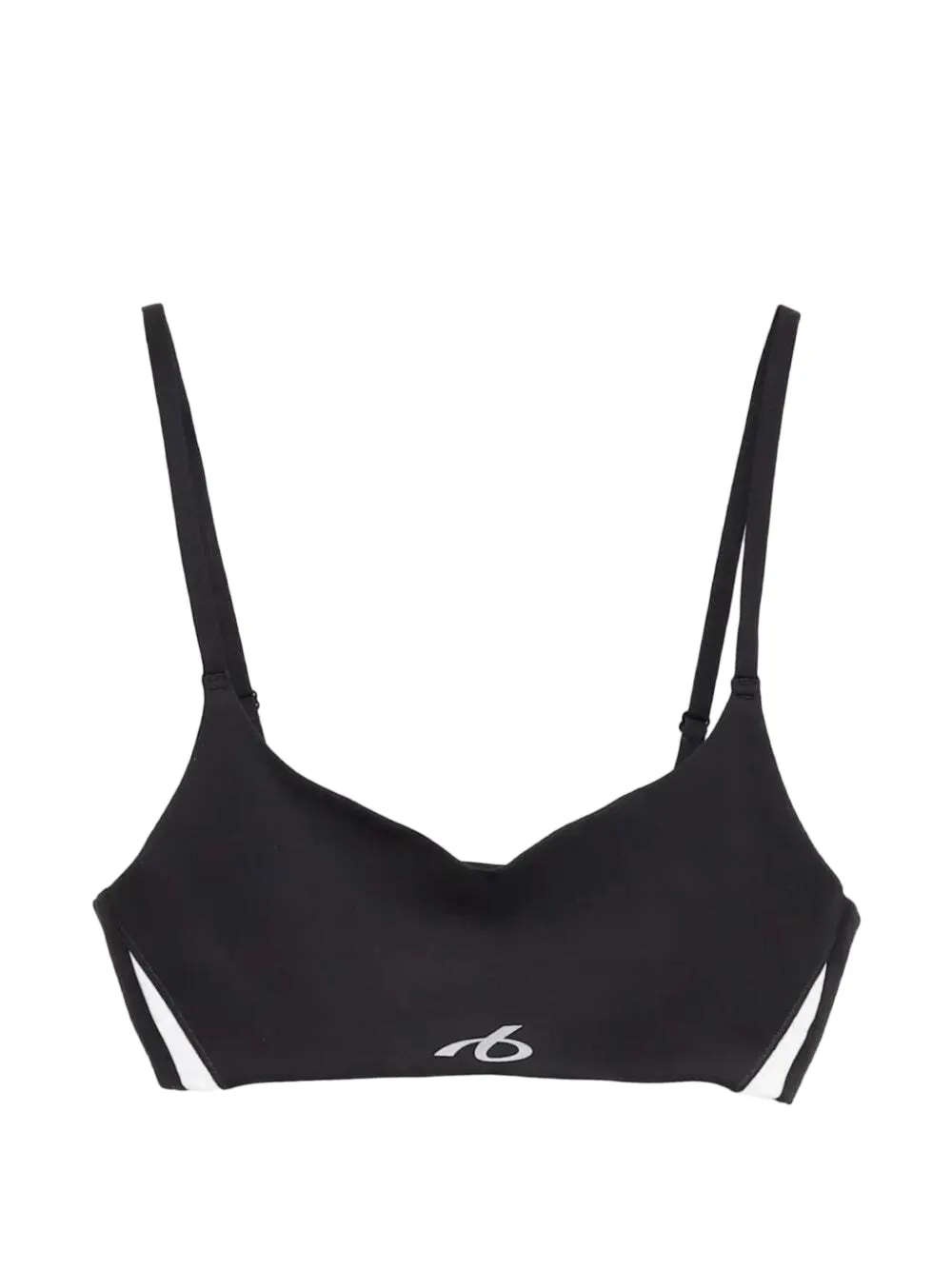 Balenciaga TechWear bra top Zwart