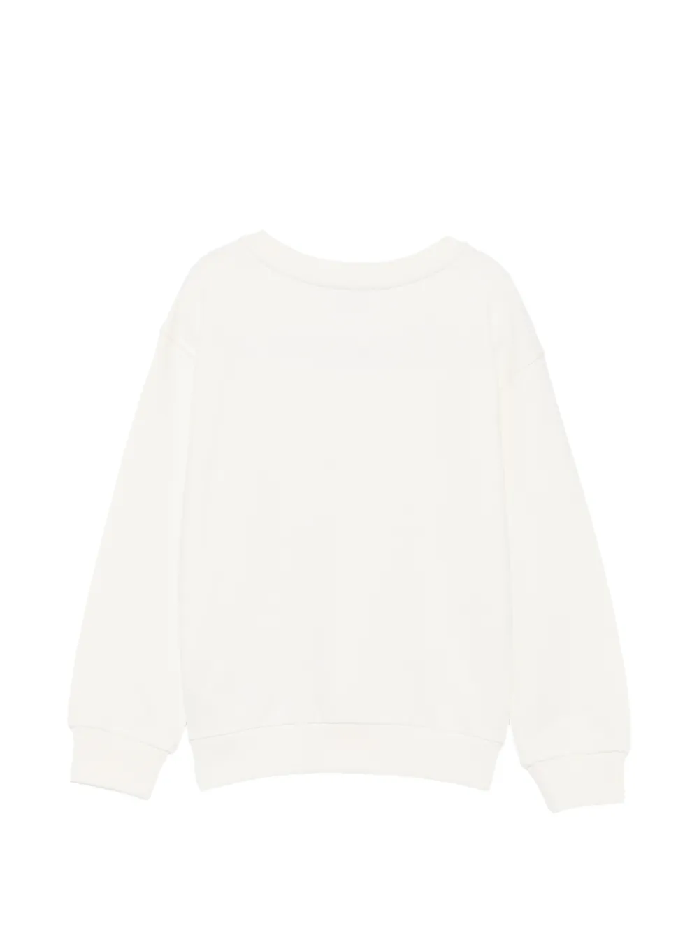 Moschino Kids Sweater met Teddy Bear-patch Wit