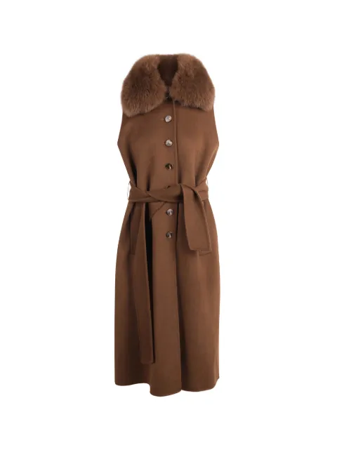 PHILIPPA 1970 Zoa faux-fur collar coat