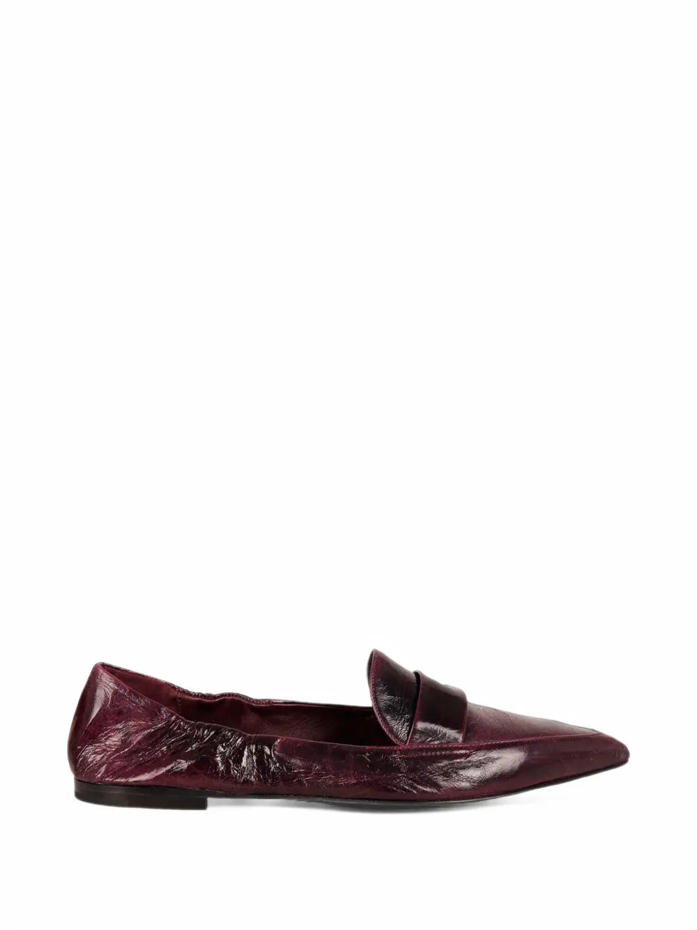 Pomme D´Or Ingrid pointed-toe loafers - Rosso